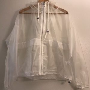 Elodie front zipper windbreaker